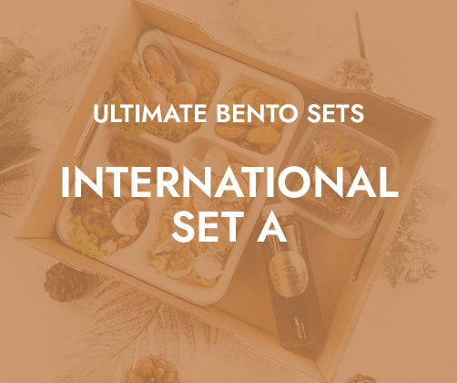 Ultimate Bento International Set A $23.80/pax ($25.94 w/GST) For Min 15pax