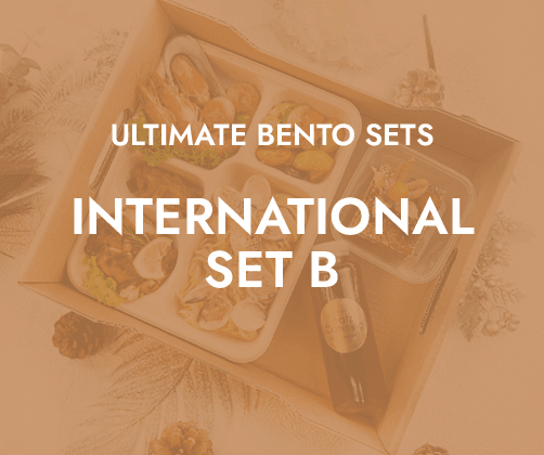 Ultimate Bento International Set B $23.80/pax ($25.94 w/GST) For Min 15pax