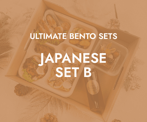 Ultimate Bento Japanese Set B $23.80/pax ($25.94 w/GST) For Min 15pax