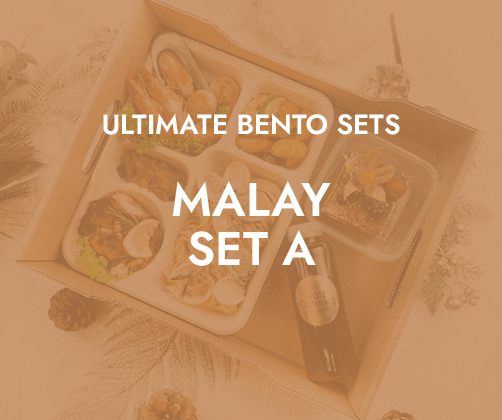 Ultimate Bento Malay Set A $23.80/pax ($25.94 w/GST) For Min 15pax