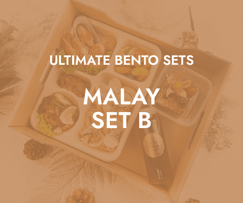 Ultimate Bento Malay Set B $23.80/pax ($25.94 w/GST) For Min 15pax