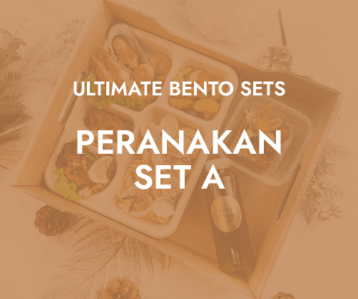 Ultimate Bento Peranakan Set A $23.80/pax ($25.94 w/GST) For Min 15pax