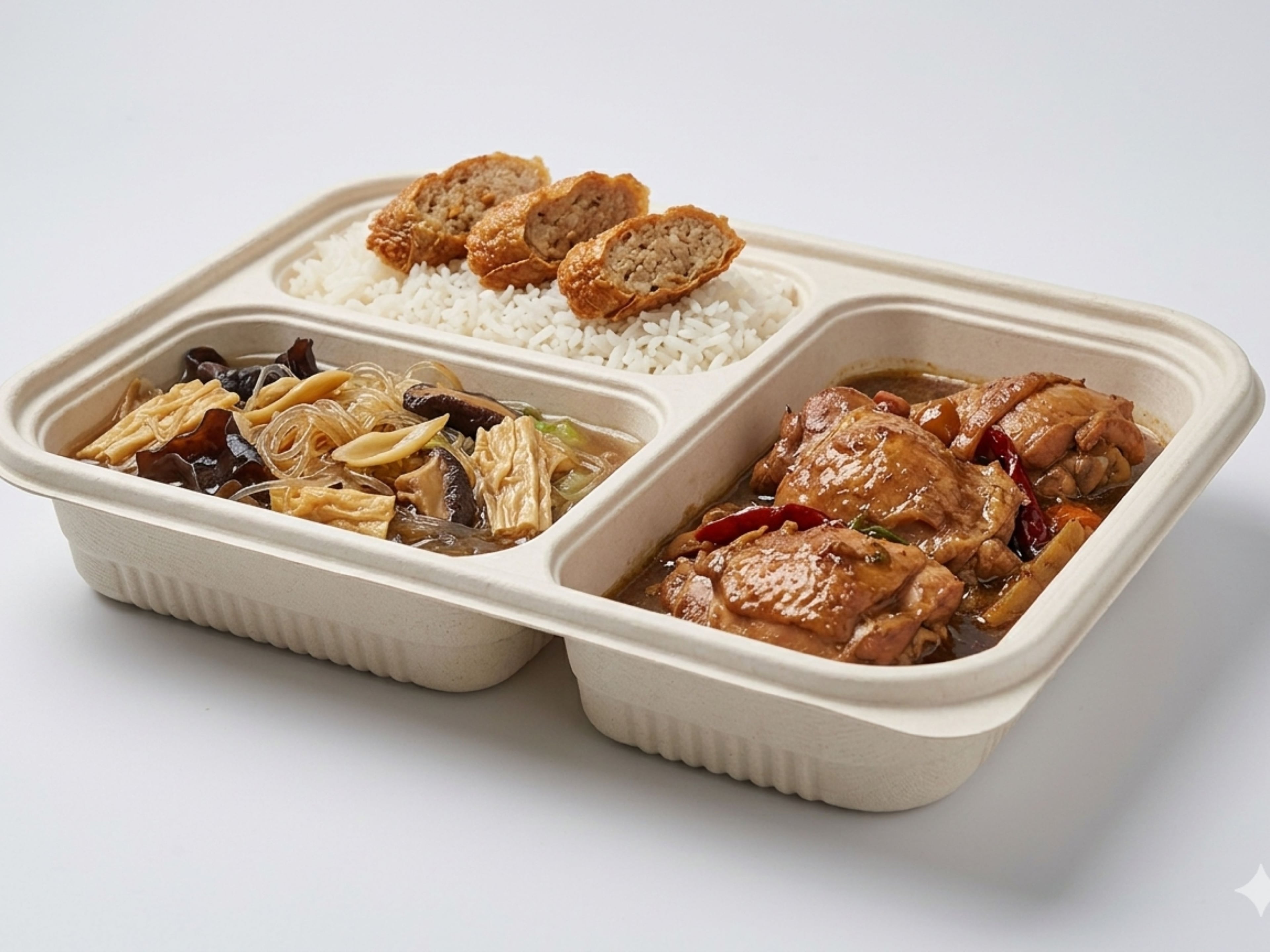 Sunday Dinner - Daily Bento Set B $6.80/pax ($7.41 w/ GST) for min 30 pax