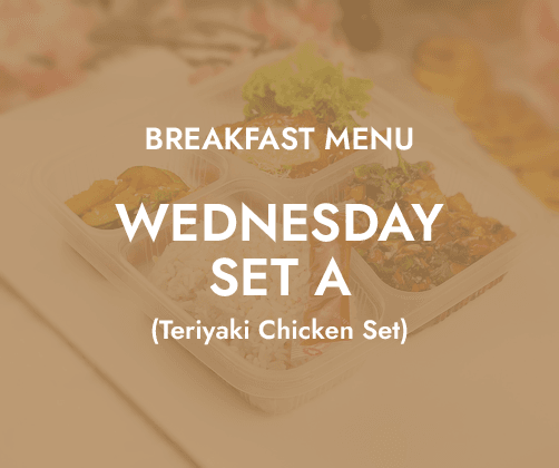 Wednesday Breakfast - Daily Bento Set A $6.80/pax ($7.41 w/ GST) for min 30 pax