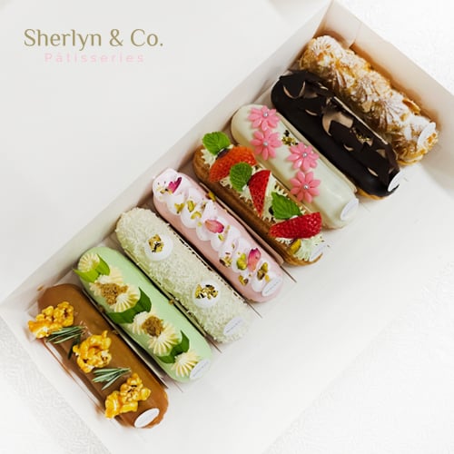 SD Sherlyn & Co Eclairs (Box of 8)