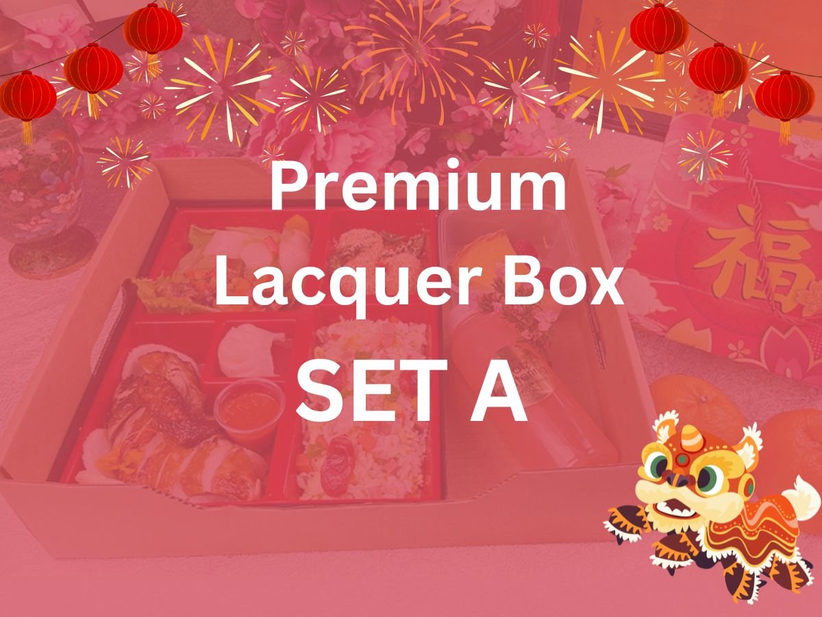 CNY 2025 - Premium Lacquer Box Set A $42.80 ($46.65 w/GST) for 10 pax