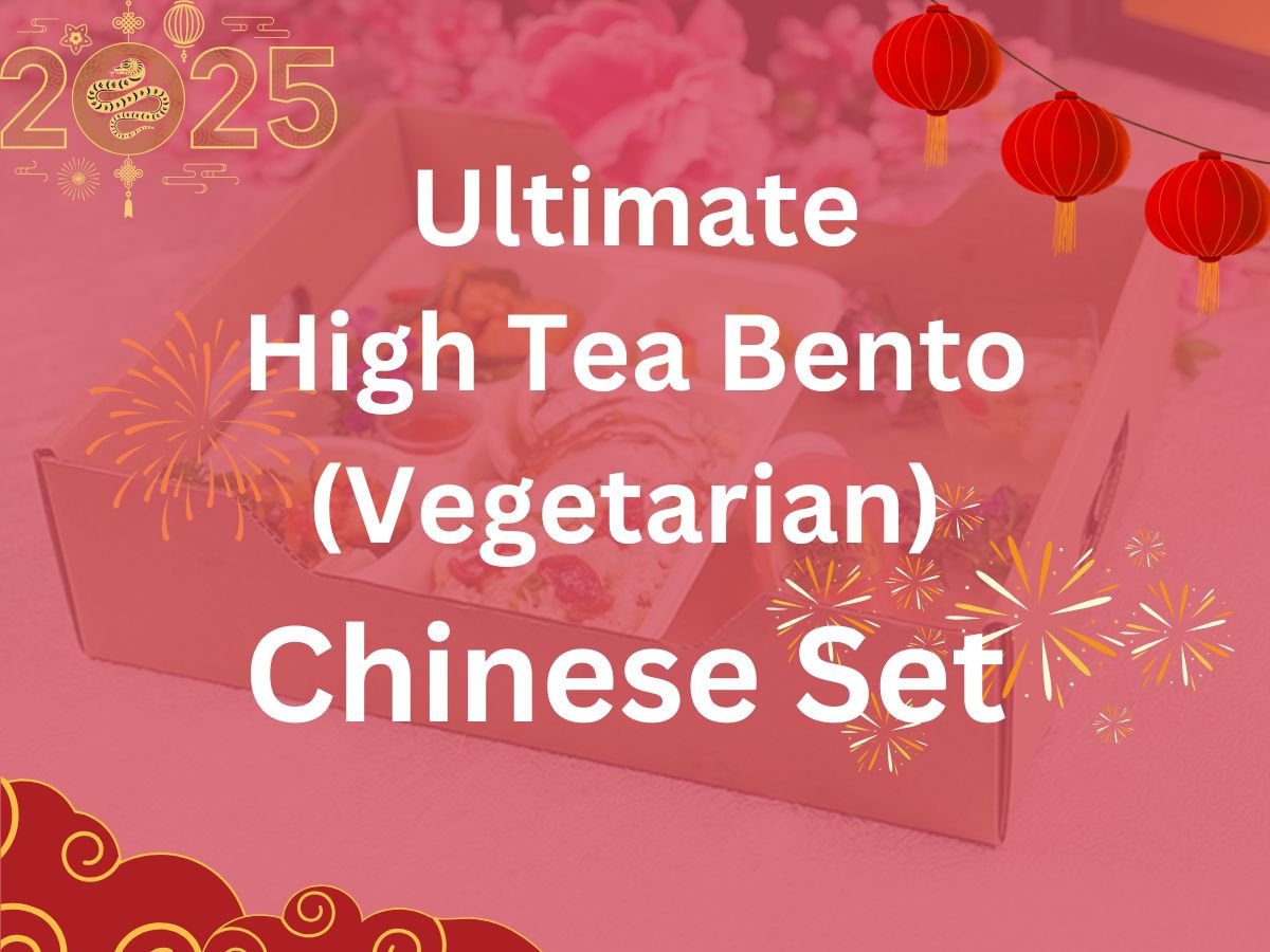 CNY 2025 - Ultimate Chinese Bento (Vegetarian) $23.80/ ($25.94 w/GST) Set Min 1pax