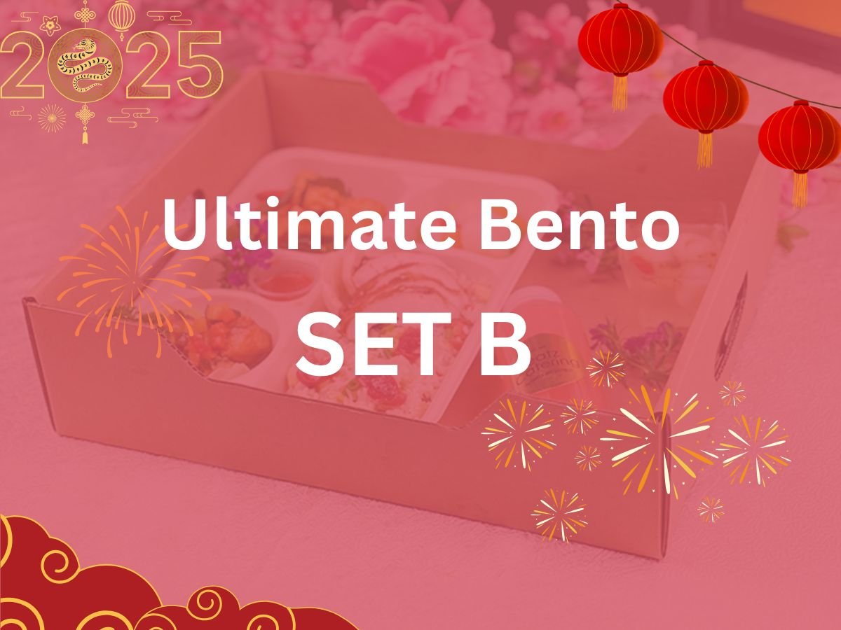 CNY 2025 - Ultimate Bento Set B $23.80/ ($25.94 w/GST) Set Min 15pax