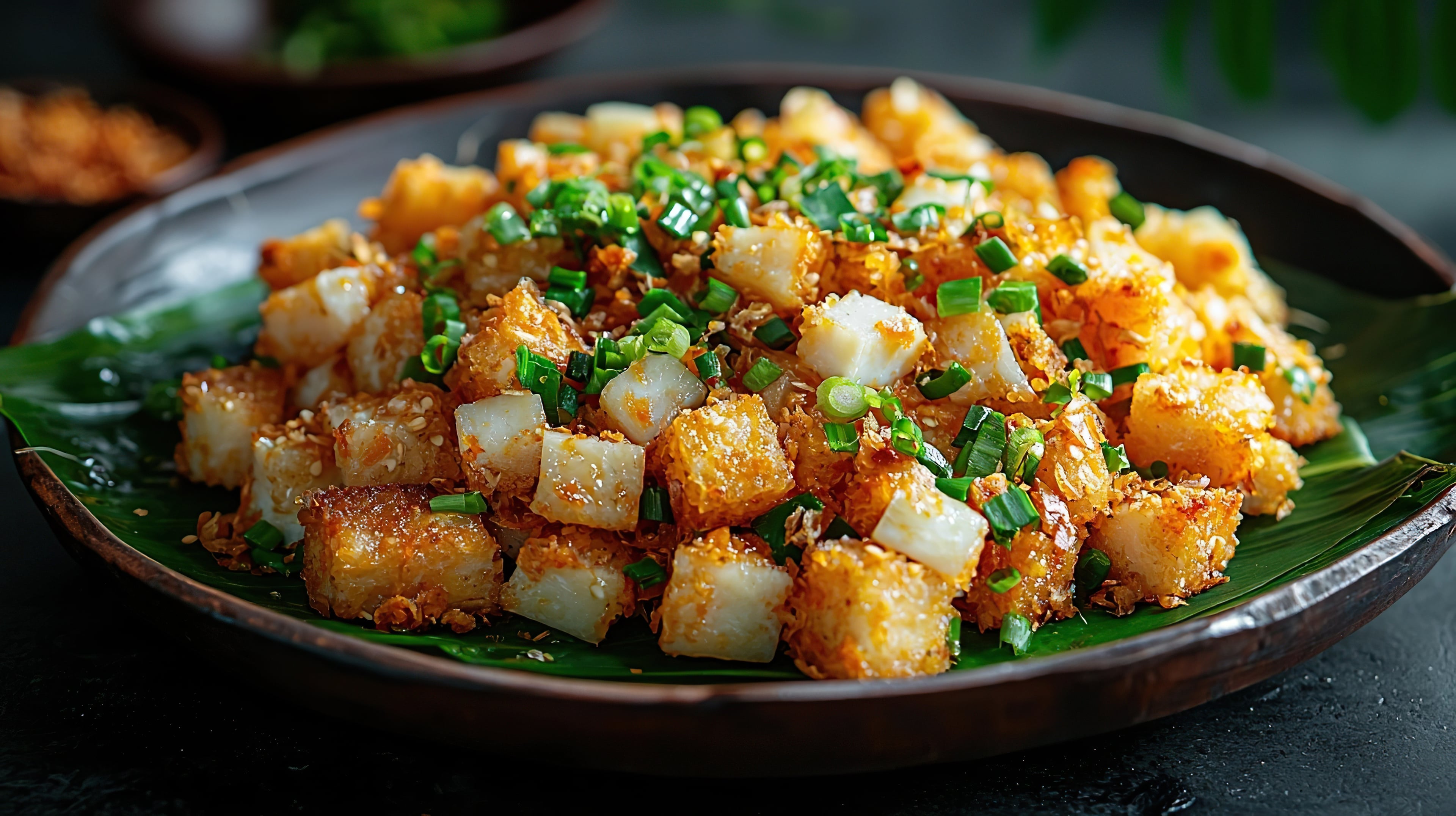 SD Stir Fried Carrot Radish Cake (Chai Tow Kway) (White) 10-12pax