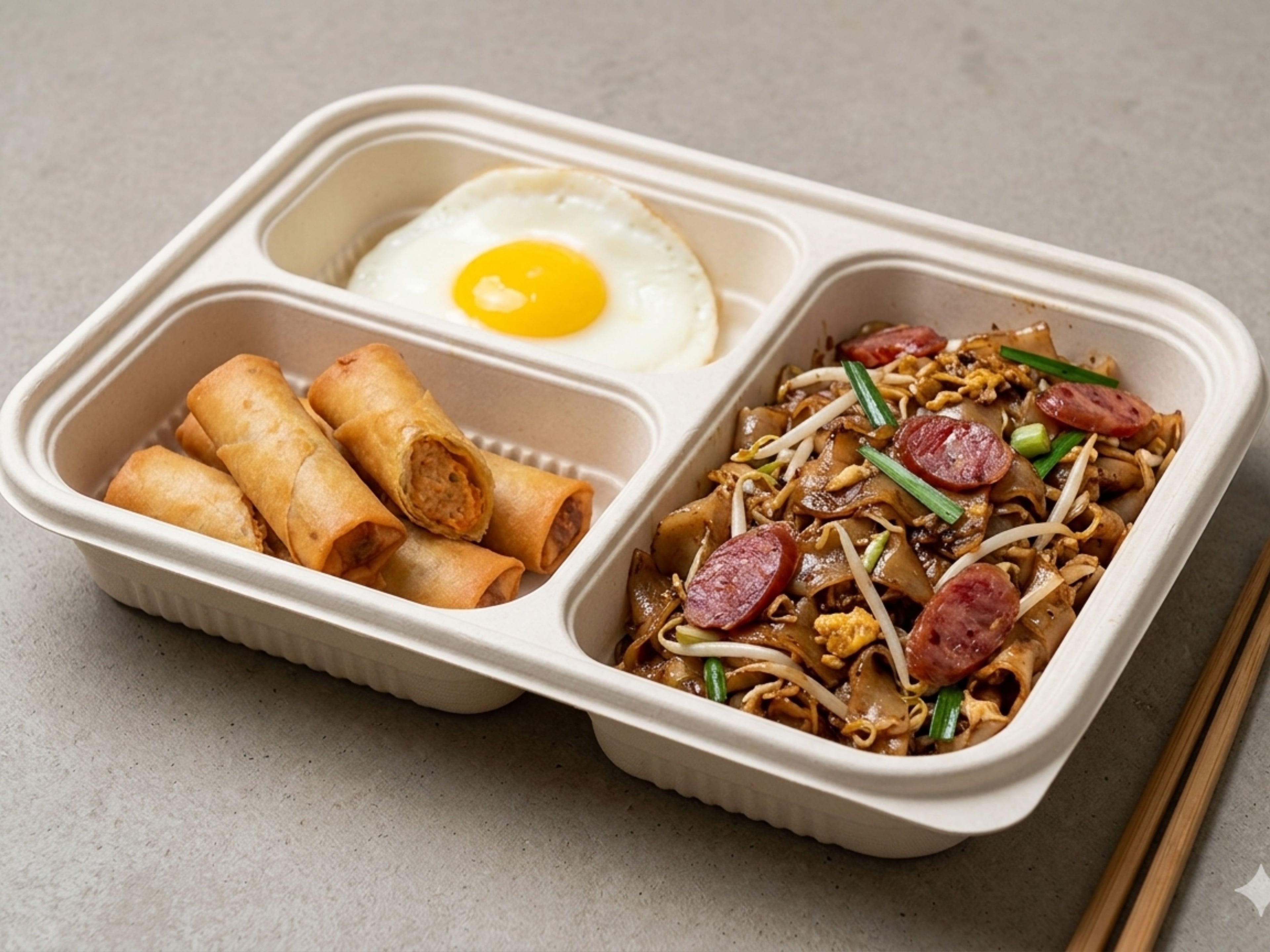 Sunday Breakfast - Daily Bento Set A $6.80/pax ($7.41 w/ GST) for min 30 pax
