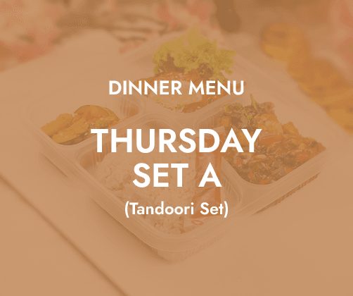 Thursday Dinner - Daily Bento Set A $6.80/pax ($7.41 w/ GST) for min 30 pax