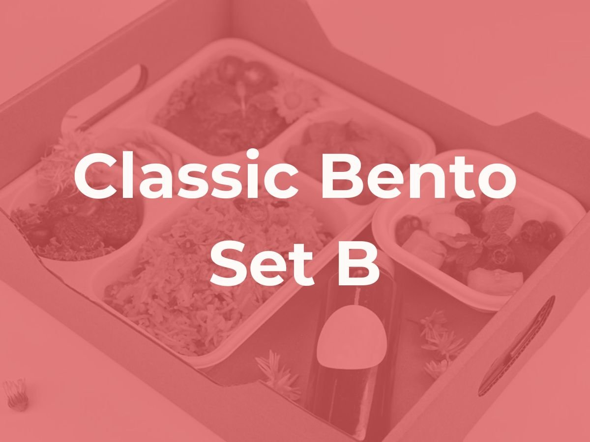 Deepavali Classic Bento Set B $8.90/pax ($9.70 w/ GST) For Min 30 pax