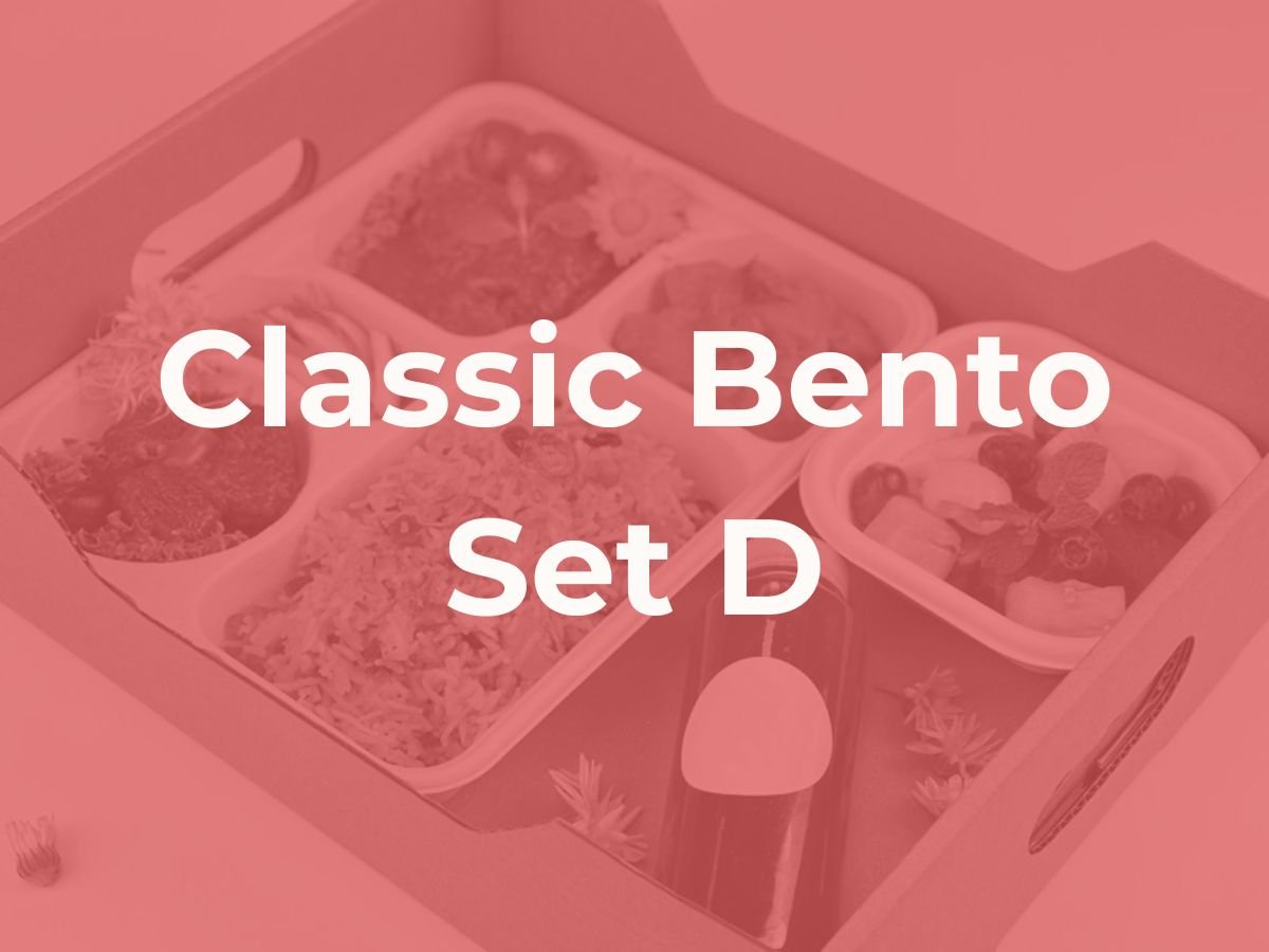 Deepavali Classic Bento Set D $8.90/pax ($9.70 w/ GST) For Min 30 pax