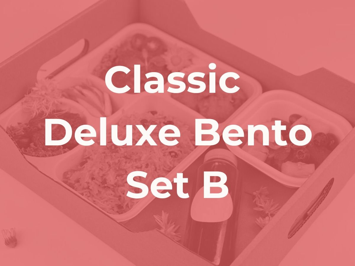 Deepavali Classic Deluxe Bento Set B $14.90/pax ($16.24 w/ GST)  For Min 15 pax