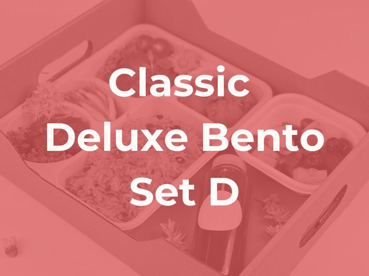 Deepavali Classic Deluxe Bento Set D $14.90/pax ($16.24 w/ GST)  For Min 15 pax