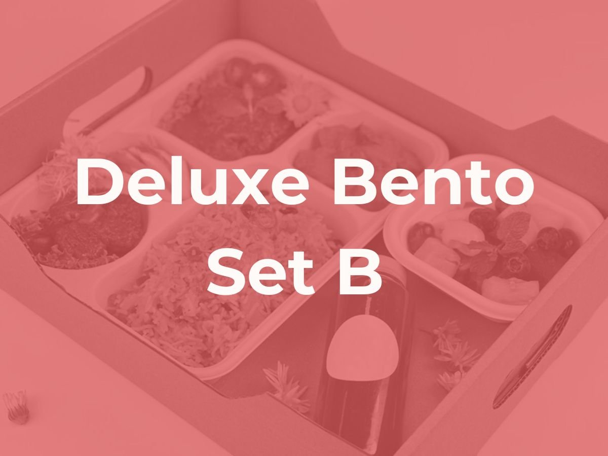 Deepavali Deluxe Bento Set B $10.90/pax ($11.80 w/ GST) For Min 25 pax