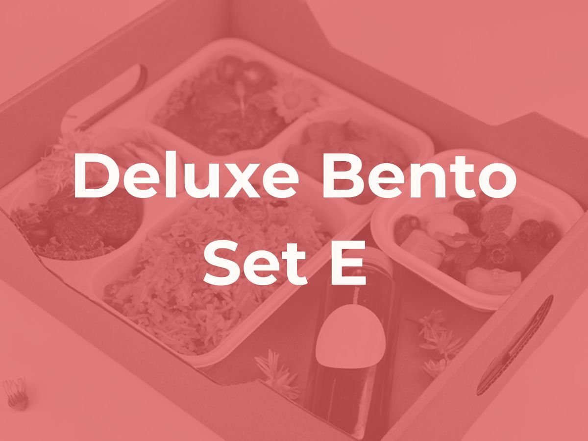 Deepavali Deluxe Bento Set E $12.90/pax ($14.06 w/ GST) For Min 20 pax