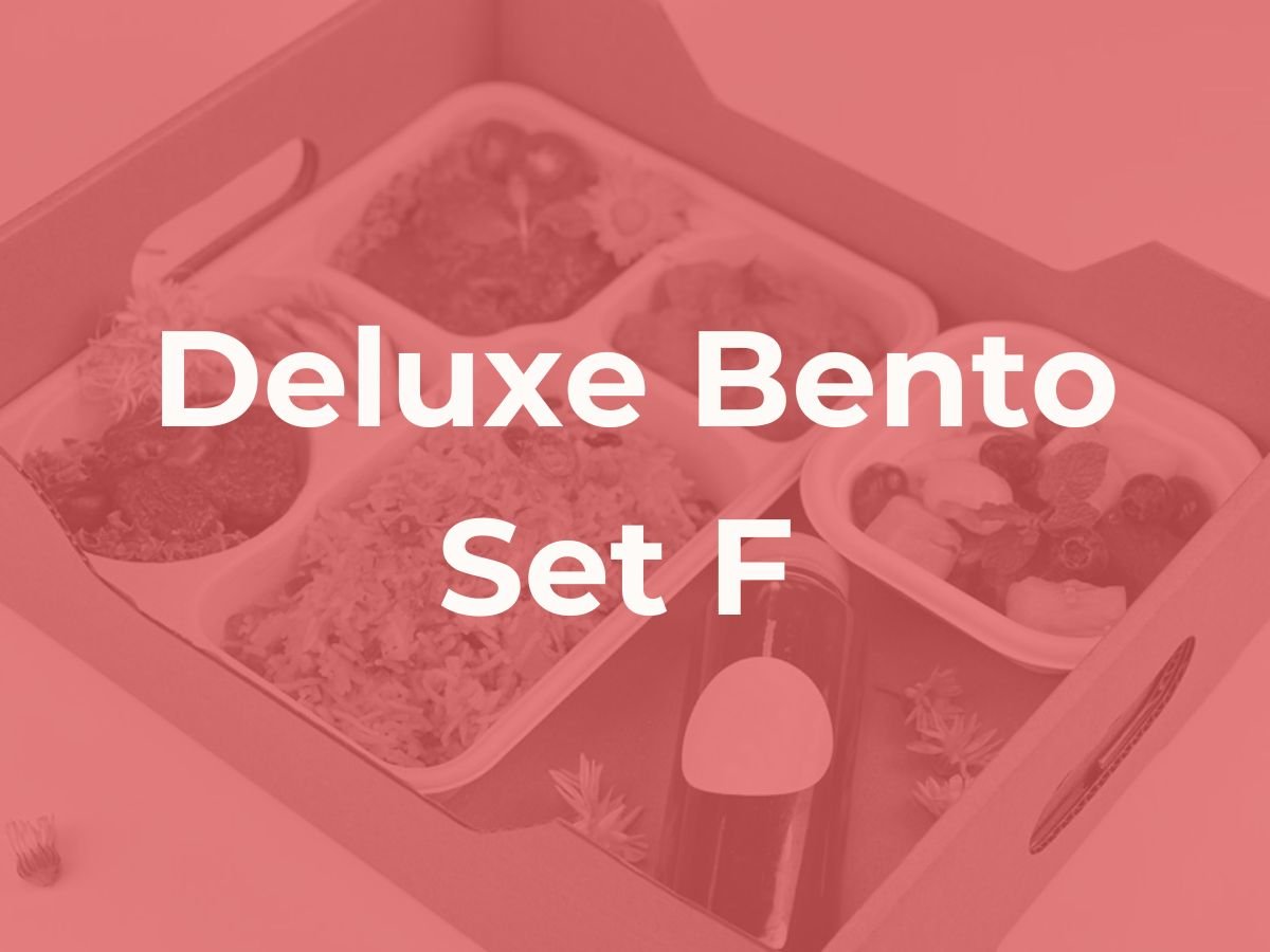 Deepavali Deluxe Bento Set F $12.90/pax ($14.06 w/ GST) For Min 20 pax