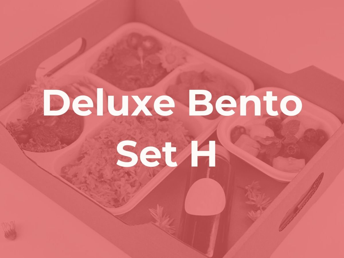 Deepavali Deluxe Bento Set H $12.90/pax ($14.06 w/ GST) For Min 20 pax