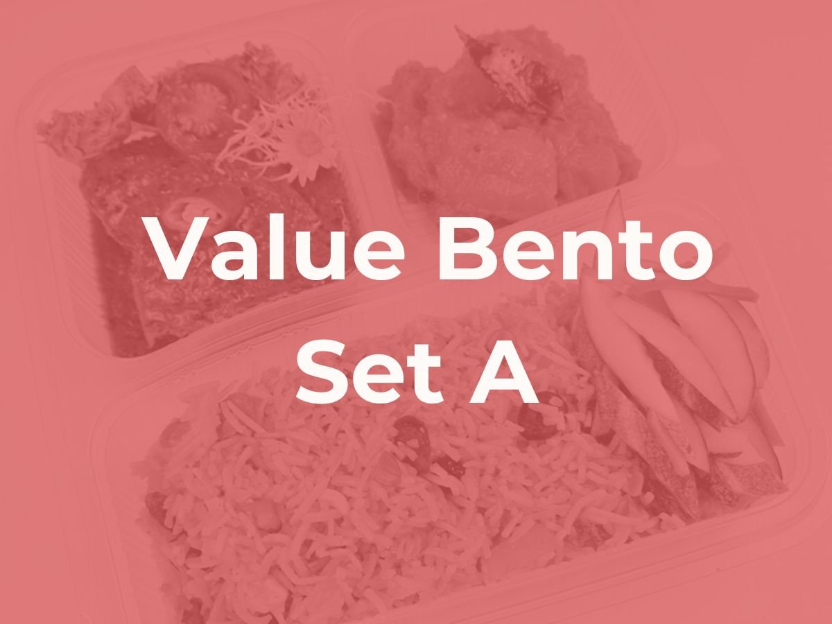 Deepavali Value Bento Set Meal - Set A $6.00/pax ($6.54 w/ GST) For Min 50 pax