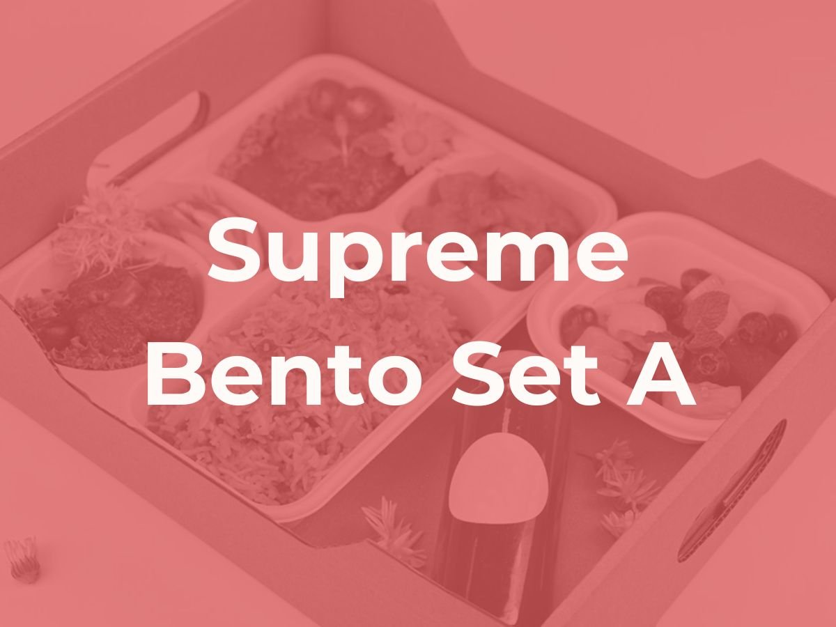 Deepavali Supreme Bento Set A $17.90/pax ($19.51 w/ GST) For Min 12 pax