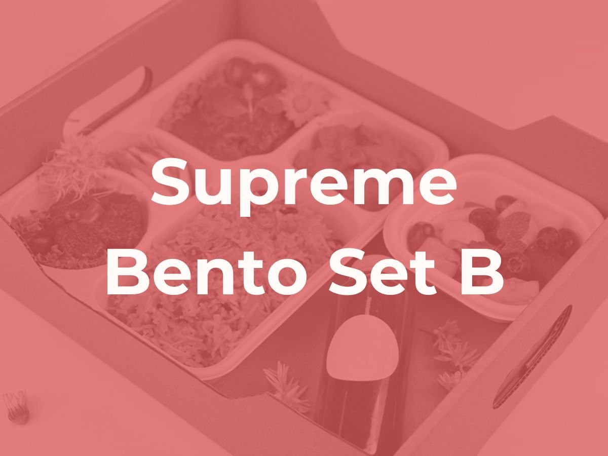 Deepavali Supreme Bento Set B $17.90/pax ($19.51 w/ GST) For Min 12 pax