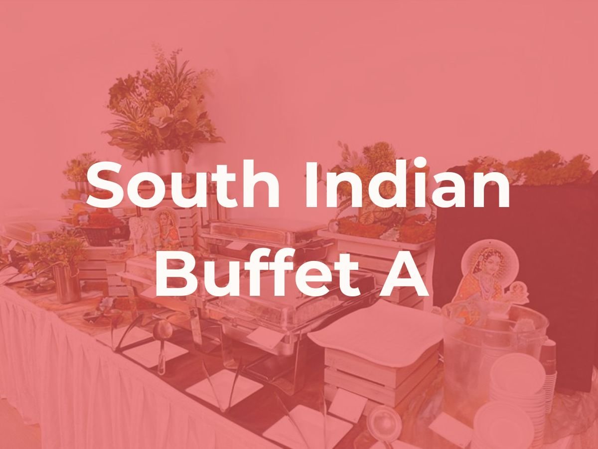 Deepavali South Indian Buffet A $9.90/pax ($10.79 w/GST) For Min 60pax