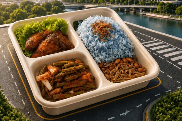 NDP CLASSIC BENTO - Nasi Lemak Set $5/pax ($5.45 w/ GST) For Min 60pax