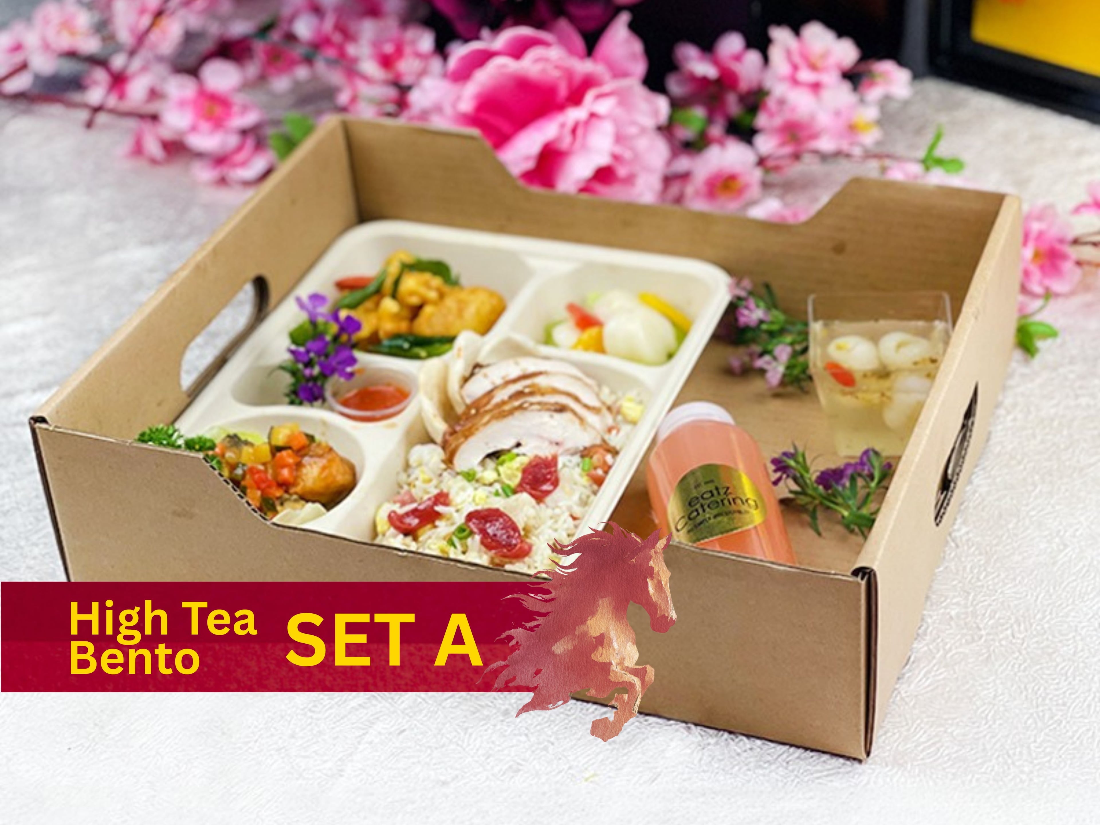 CNY 2026 - High Tea Bento Set A $23.80/pax ($25.94 w/ GST) Min 15pax