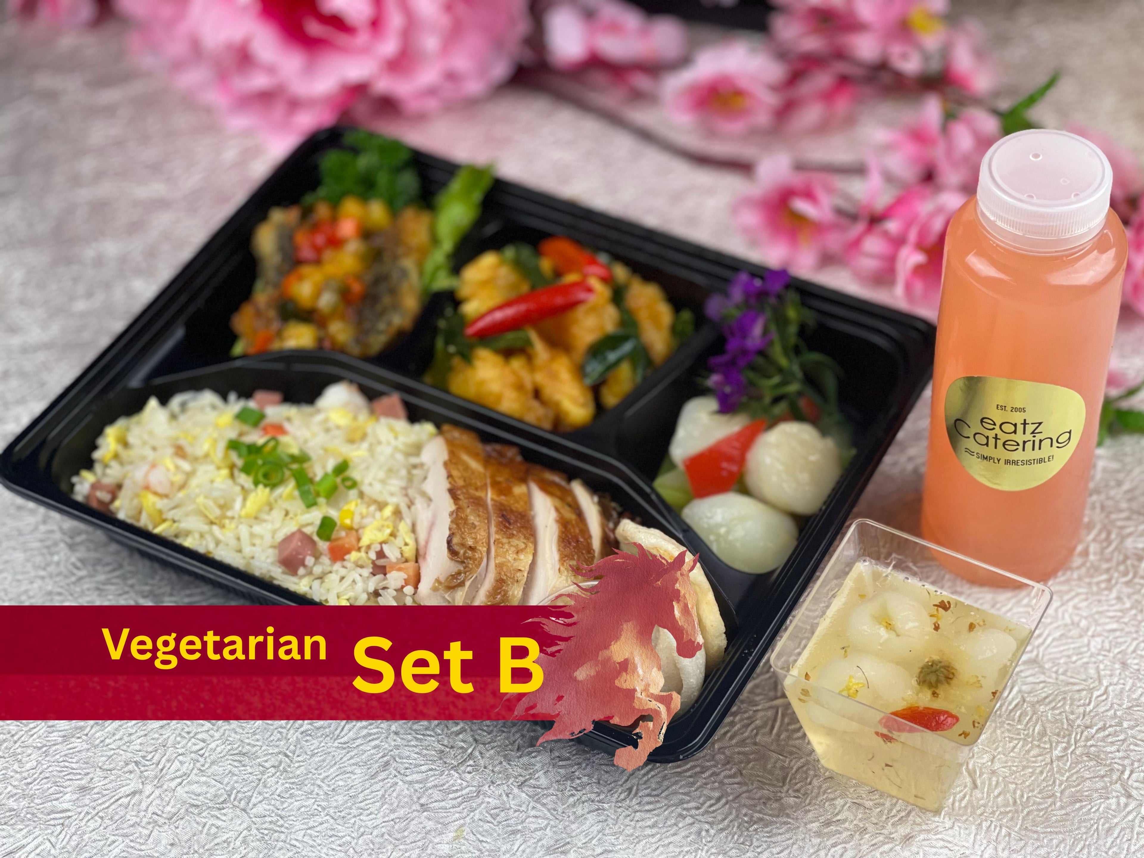 CNY 2026 - Chinese Bento (Vegeterian) $16.80/pax ($18.31 w/ GST) Min 1 pax