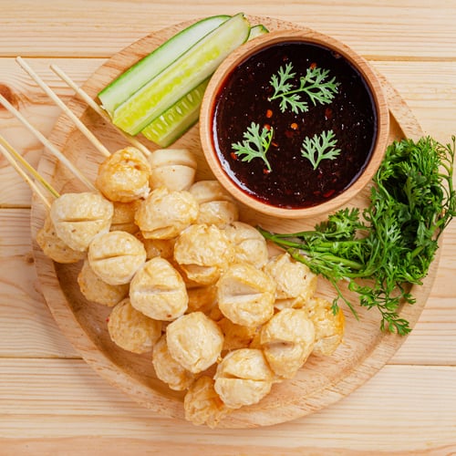 SD Golden Fish Balls *DF (Min 30pcs - $0.70/pax)