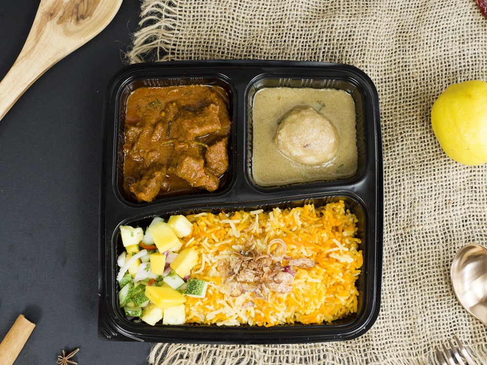 Nasi Biryani Set A (Royal Mutton Biryani) @$12/pax ($13.08 w/ GST) for Min 30pax