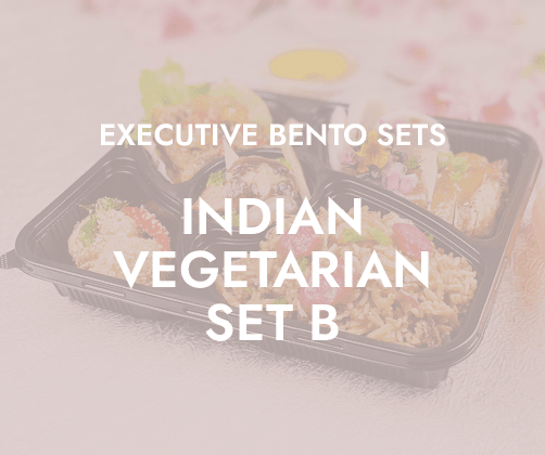 Supreme Indian Vegetarian Bento $16.80/pax ($18.31 w/ GST) For Min 15pax
