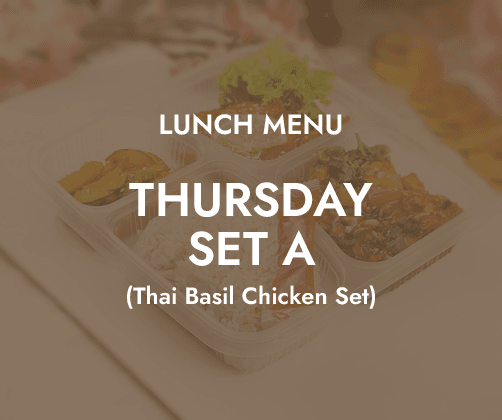 Thursday Lunch - Daily Bento Set A $6.80/pax ($7.41 w/ GST) for min 30 pax