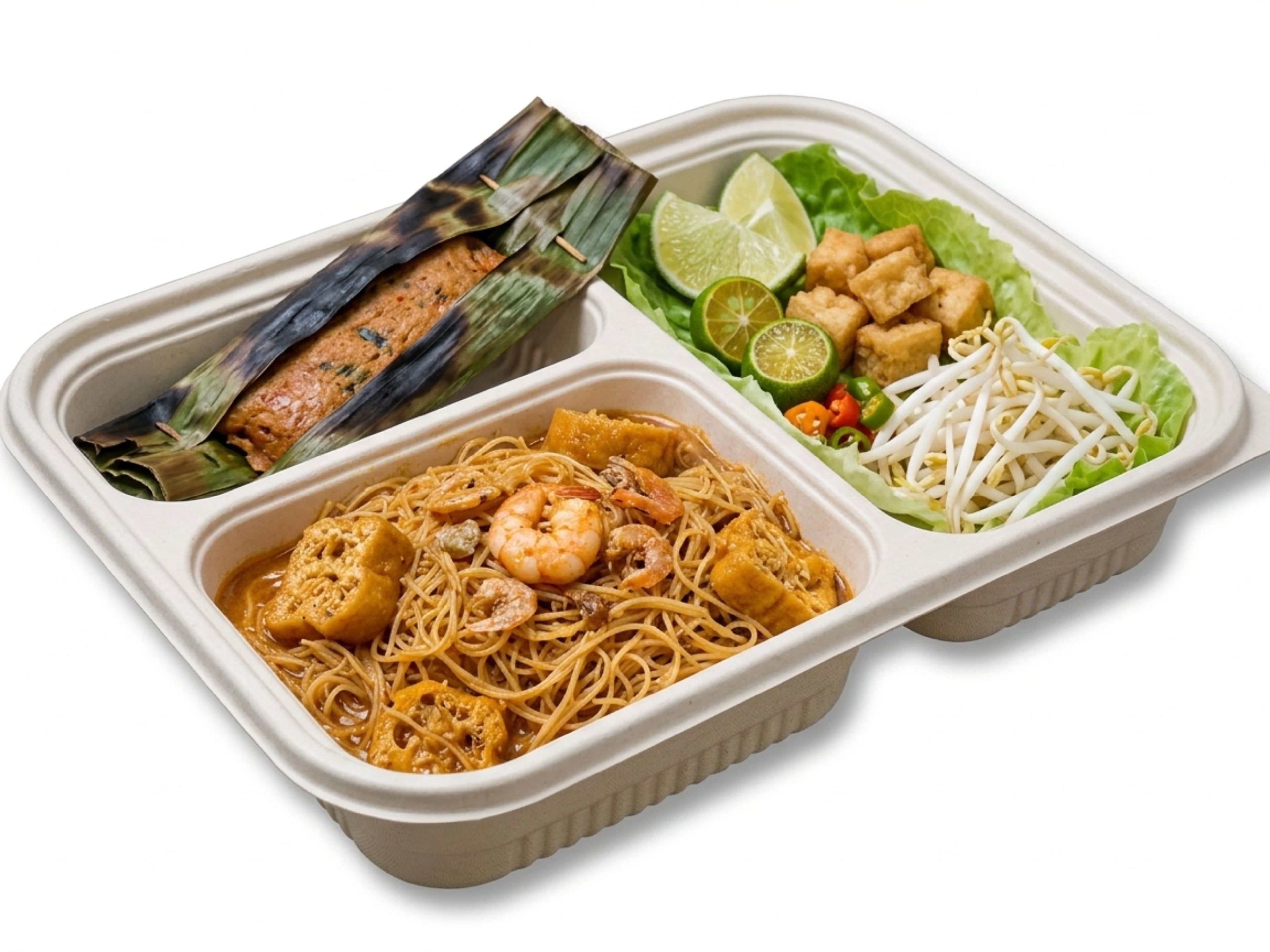 Sunday Dinner - Daily Bento Set A $6.80/pax ($7.41 w/ GST) for min 30 pax