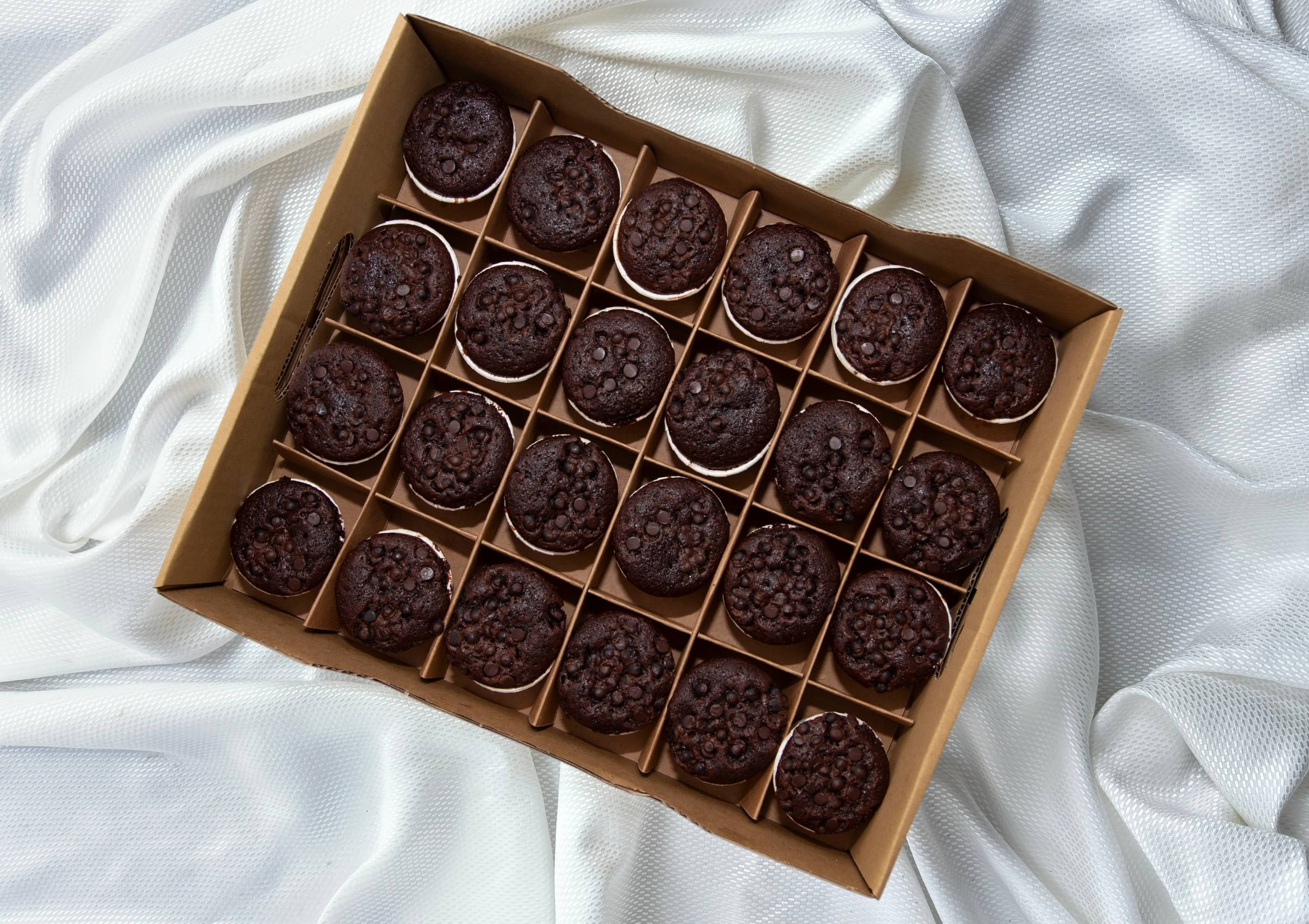 SD Dark Chocolate Muffins Party Box @ $24.80 for 24pcs/Set