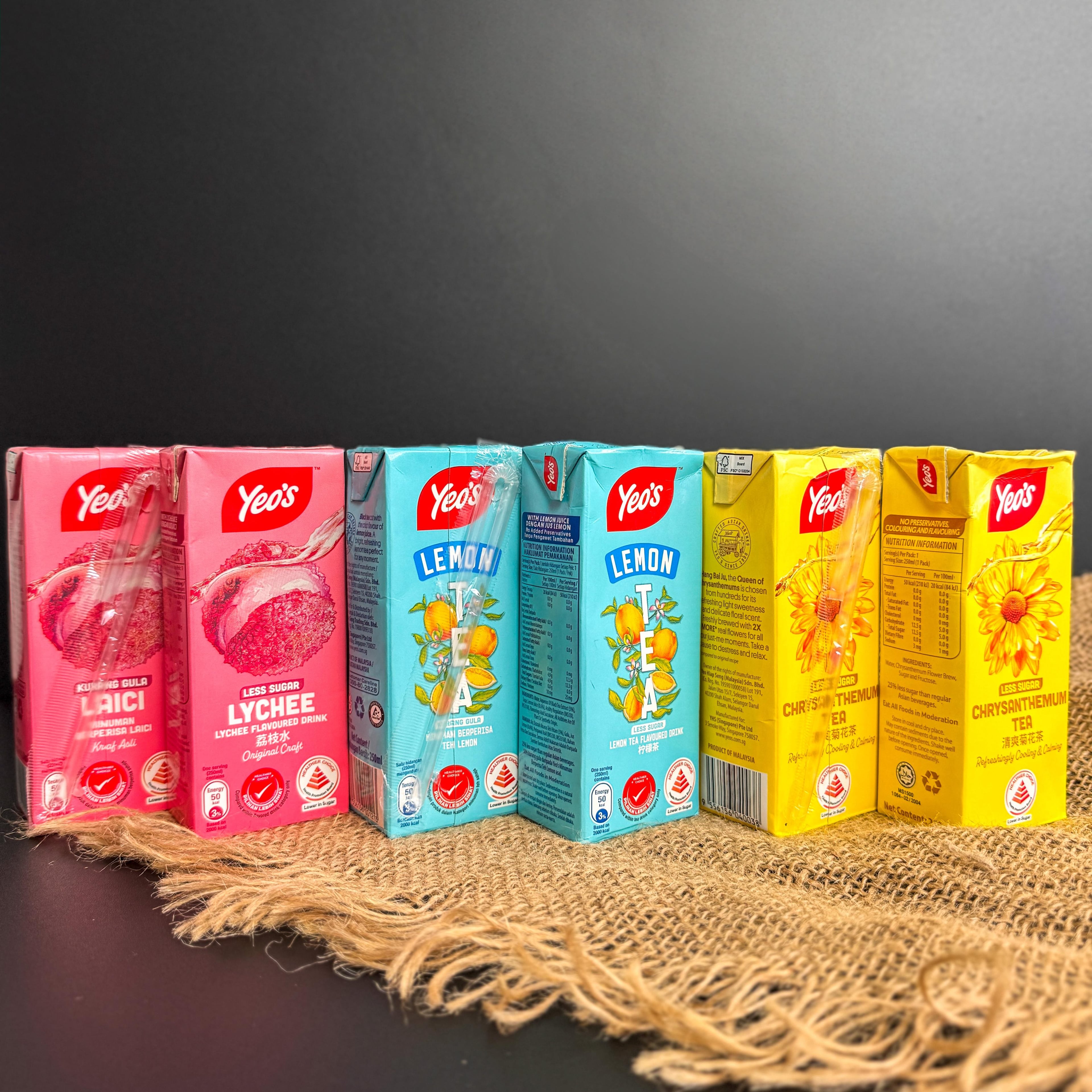SD Packet Drinks (Green Tea, Lemon Tea, Apple Tea & etc…)