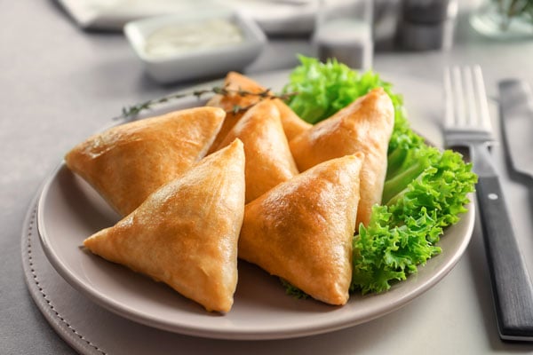 SD (V) Curry Samosas *DF (Min 30pcs - $1.50/pax)
