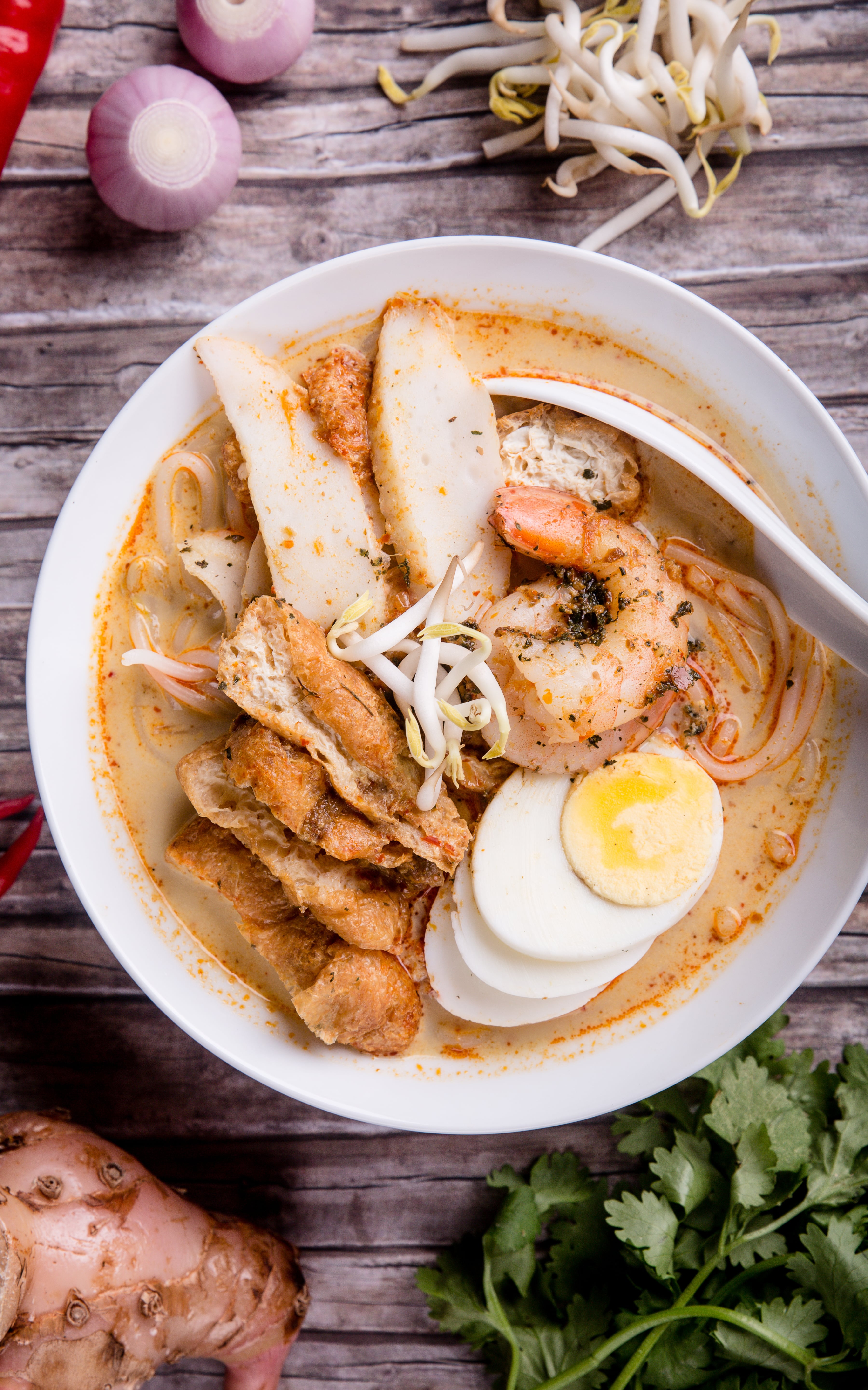 SD Nyonya Laksa Lemak with Seafood 10-12pax (Mini-Buffet)