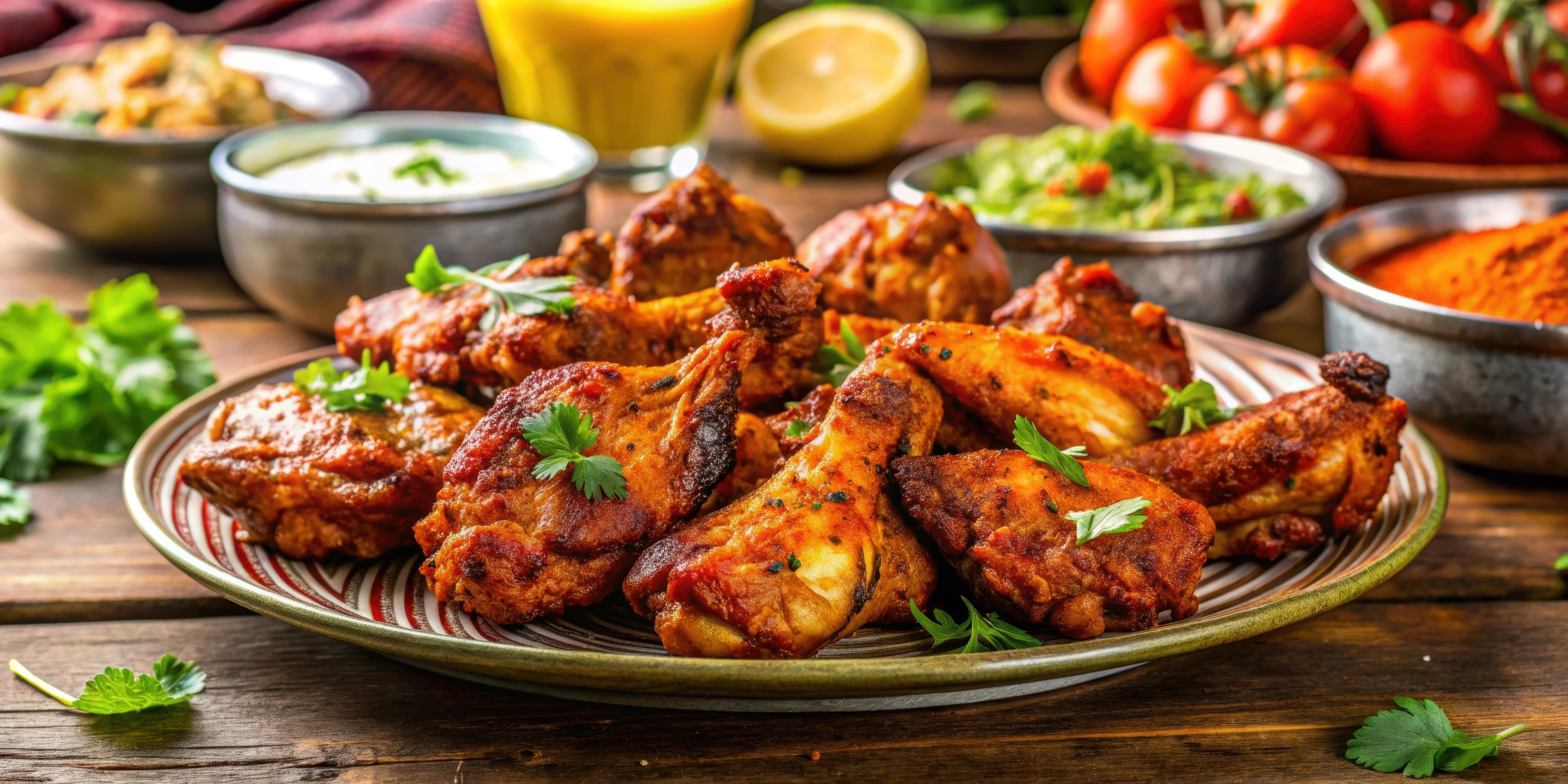 SD Punjabi-Style Tandoori Drumlets -25pcs