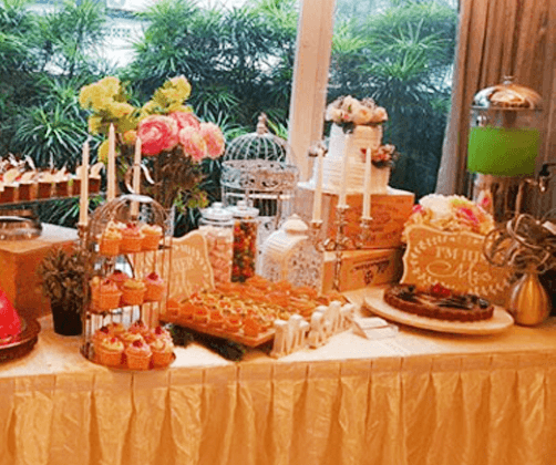 Wedding Tea Reception A $13.80/per pax ($15.04 w/ GST) For Min 200 pax