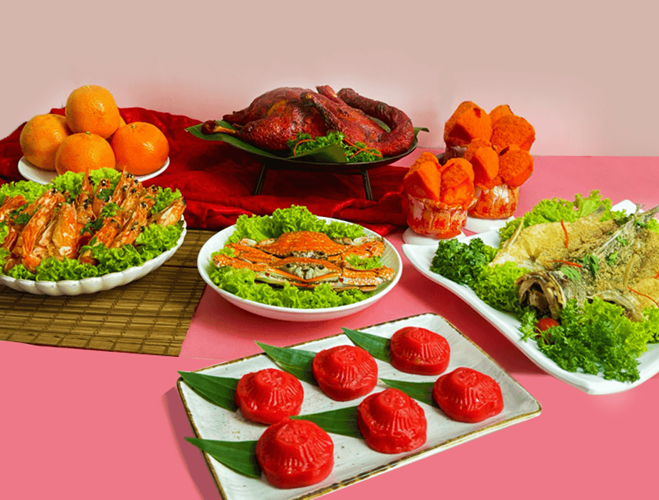 7th Month Buffet Menu