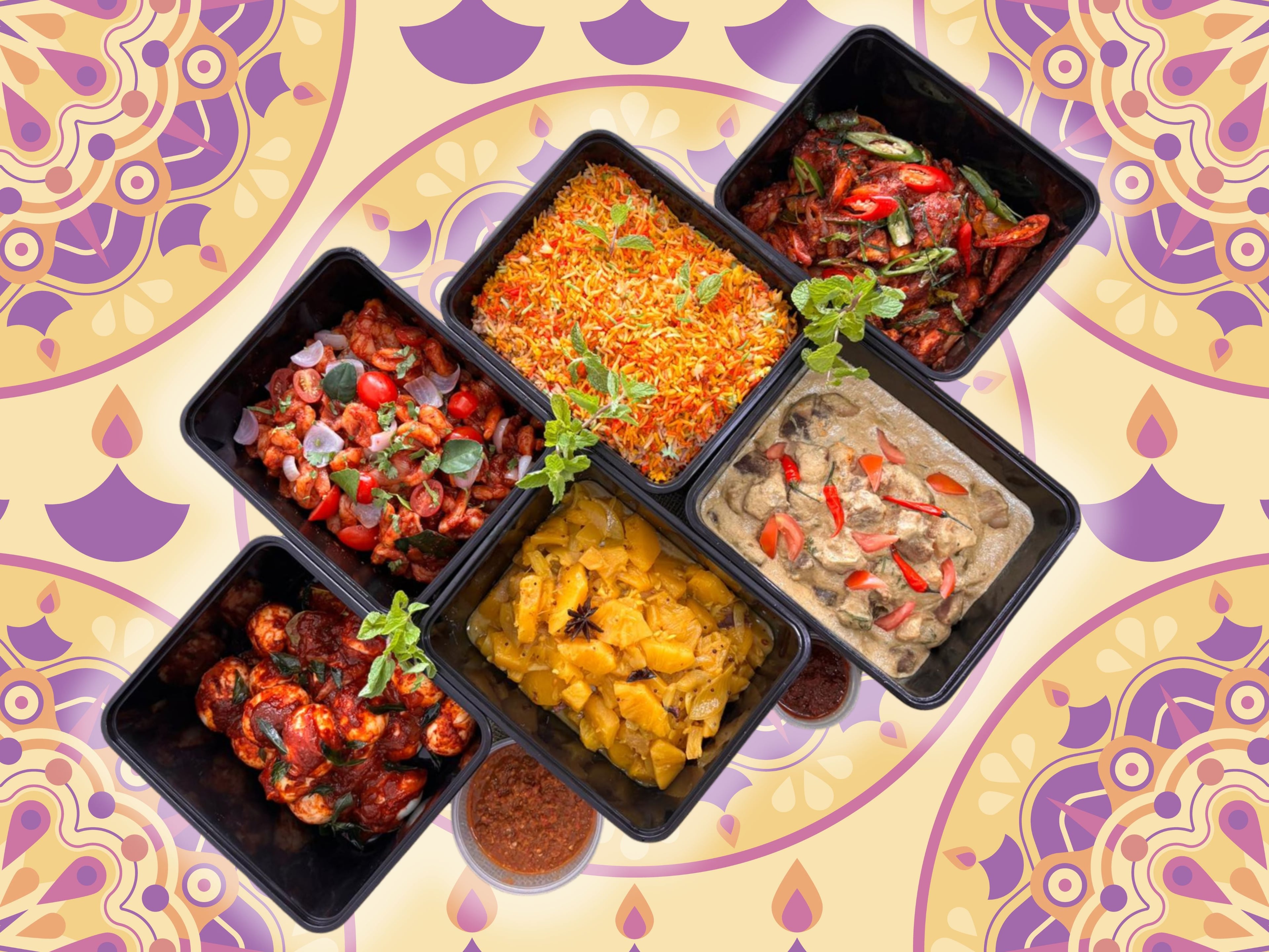 Deepavali Mini Buffet Sets