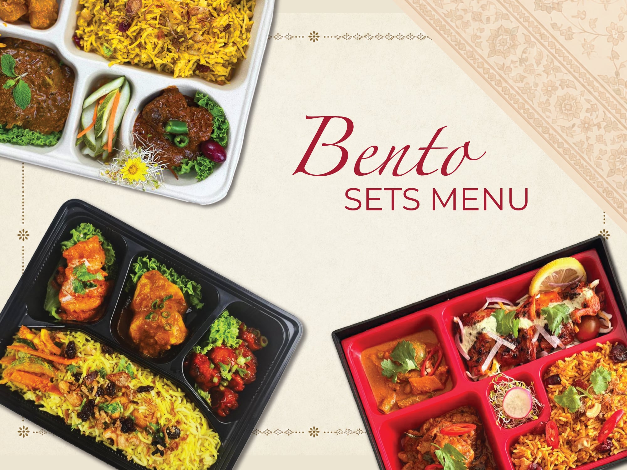 Deepavali Bento Sets