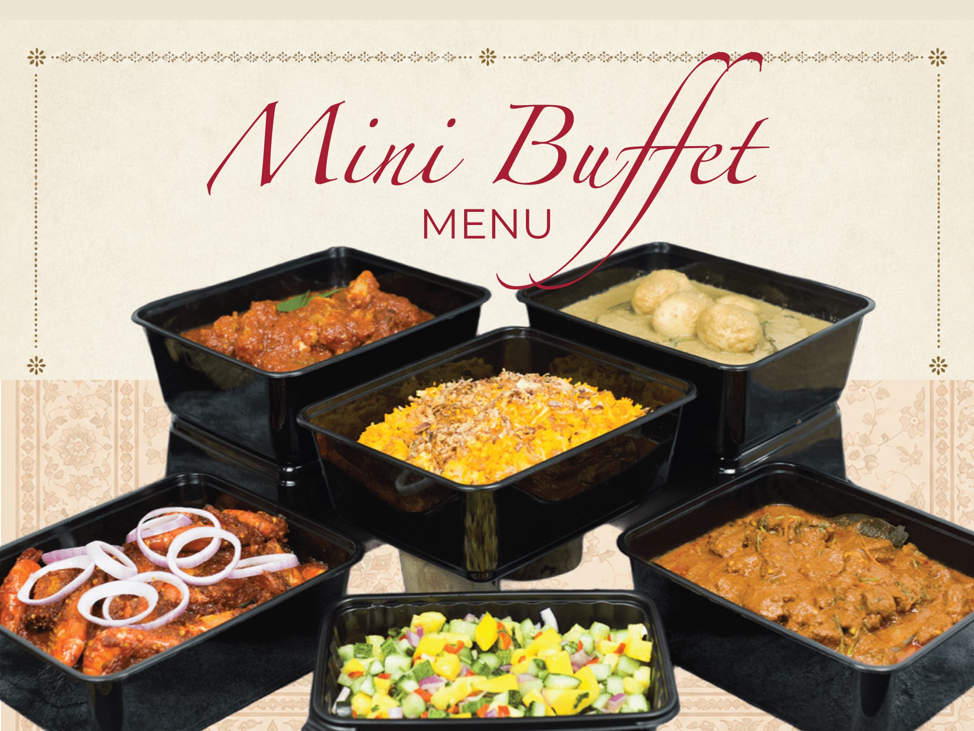 Deepavali Mini Buffet Sets